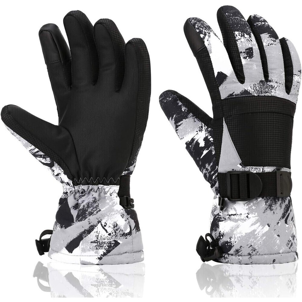 Ski Gloves, Yidomto Winter Waterproof Warm Touchscreen Snow unisex Gloves Large